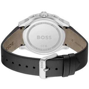 Engraved stainless steel case back of the Hugo Boss Peak 1514188 watch.