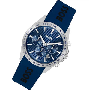 Perspective photo of Hugo Boss 1514239 showing the side profile and embossed strap logo