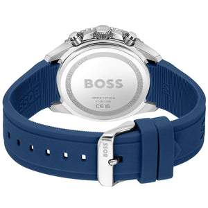 Back view photo of Hugo Boss 1514245 showing the stainless steel caseback info