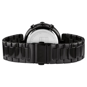 Back view photo of Tommy Hilfiger 1782390 showing the stainless steel caseback info