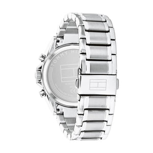 Back view photo of Tommy Hilfiger 1782559 showing the stainless steel caseback info