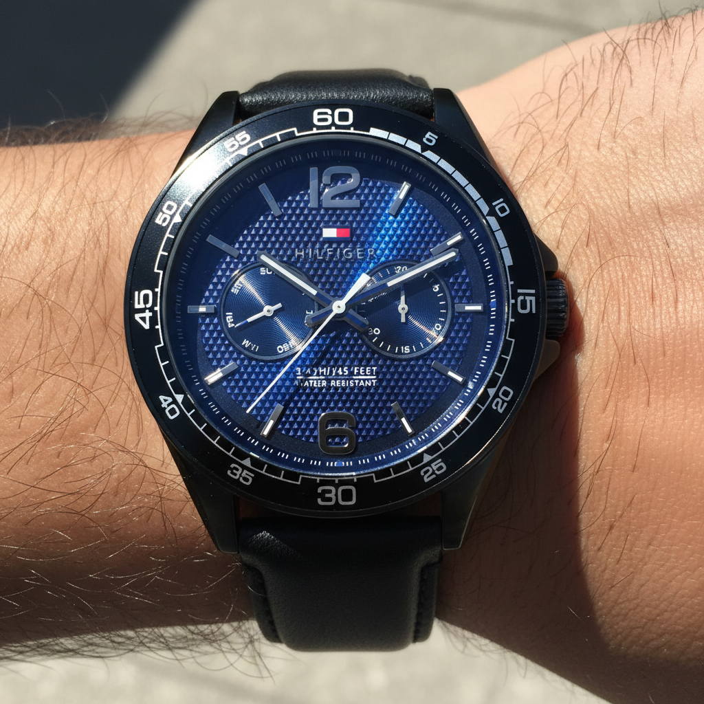 1791368-tommy-hilfiger-watch-5atm-165-feet-water-resistant-men-blue-dial-leather-black-strap-quartz-battery-analog-three-hand-erik_8