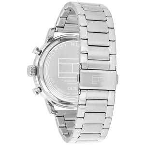 Back view photo of Tommy Hilfiger 1792179 showing the stainless steel caseback info