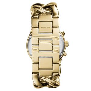 Michael Kors Nini MK3235 women's watch - gold dial gold steel strap