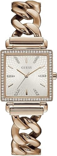 Guess Vanity W1030L4 Women's Watch – Rose Gold Dial & Rose Gold Steel Strap