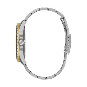 Side profile of Guess U1107G6M watch case