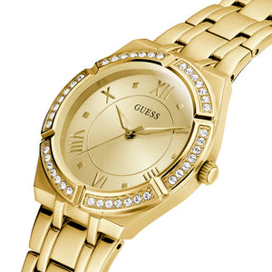 Guess Cosmo GW0033L2 women's watch - gold dial gold steel strap