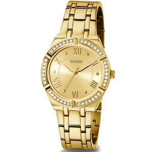 Guess Cosmo GW0033L2 women's watch - gold dial gold steel strap