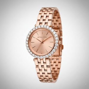 Michael Kors MK4514 Darci Women’s Rose Gold Crystal Dial Watch - Luxury Hub Store