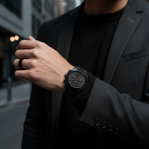 Michael Kors MK8919 Men’s All-Black Slim Runway Stainless Steel Watch - Luxury Hub Store