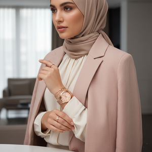 Michael Kors MK3336 Women’s Rose Gold Runway Slim Stainless Steel Watch - Luxury Hub Store