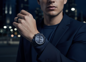 Michael Kors MK8480 Men’s Blue Dial Blue Stainless Steel Lexington Chronograph Watch - Luxury Hub Store