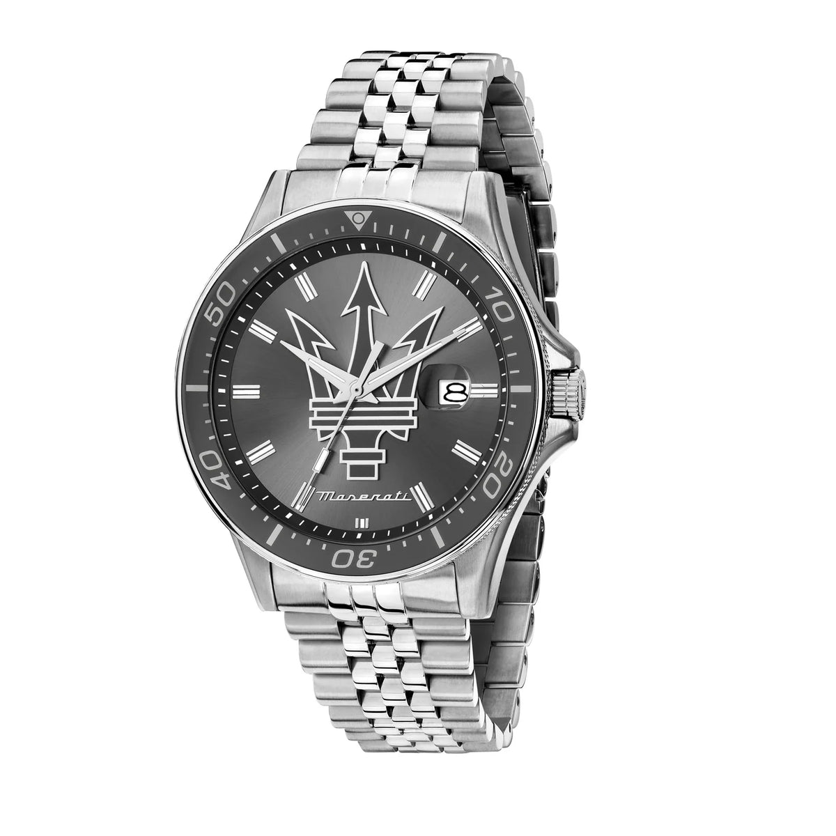 Maserati Sfida R8853140010 Men's Watch – Gray Dial & Steel Strap