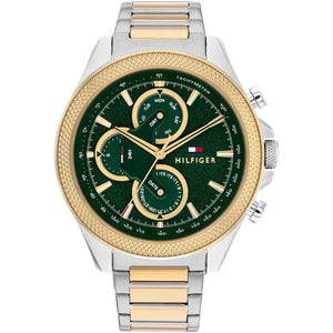 Tommy Hilfiger Men's Multi-Function Watch – Model 1792079 – Two-Tone Gold & Silver Bracelet - Luxury Hub Store