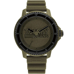 Tommy Jeans Modern Minimalist Olive Watch –Tokyo 1792002 - Luxury Hub Store