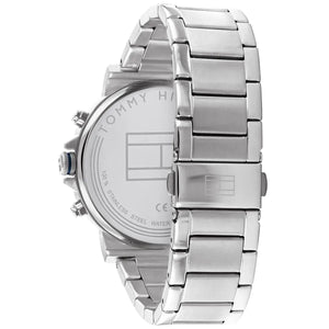 Tommy Hilfiger Daniel 1791979 Men’s Multi-Function Blue Dial Stainless-Steel Watch - Luxury Hub Store