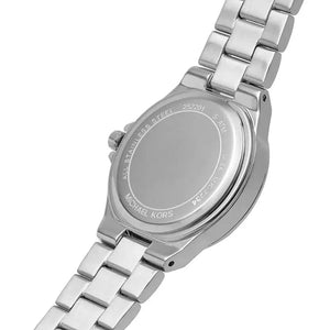 Michael Kors Lennox MK7234 Women’s Silver Crystal Dial Silver Bracelet Multi-Function Watch - Luxury Hub Store