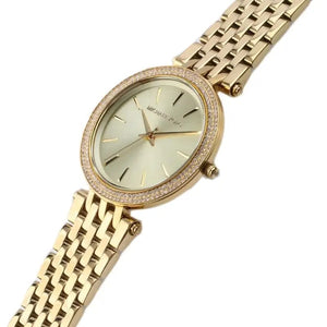 Michael Kors Darci MK3191 Women’s Gold Dial Gold-Tone Bracelet Watch - Luxury Hub Store