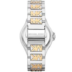 Michael Kors Lennox MK7338 Women’s Silver & Gold Stainless Steel Analog Watch - Luxury Hub Store
