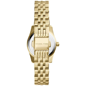 Michael Kors Lexington MK3271 Women’s Gold-Tone Turquoise Dial Stainless Steel Watch - Luxury Hub Store