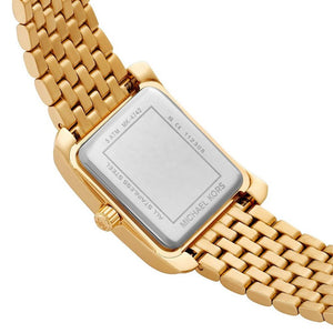 Michael Kors Emery Three MK4742 Women’s Gold Green Dial Stainless Steel Watch - Luxury Hub Store