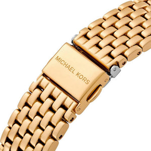 Michael Kors Emery MK4640 Women’s Gold White Dial Stainless Steel Watch - Luxury Hub Store