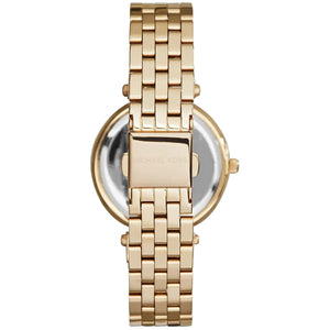Michael Kors MK3365 Darci Mini Women’s Gold Crystal Dial Watch - Luxury Hub Store