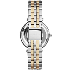 Michael Kors MK3405 Darci Mini Women’s Two-Tone Silver Gold Crystal Watch - Luxury Hub Store