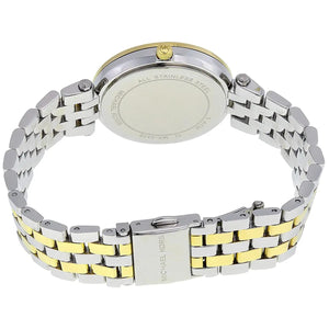 Michael Kors MK3405 Darci Mini Women’s Two-Tone Silver Gold Crystal Watch - Luxury Hub Store