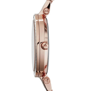 Michael Kors MK3366 Darci Mini Women’s Rose Gold Crystal Dial Watch - Luxury Hub Store