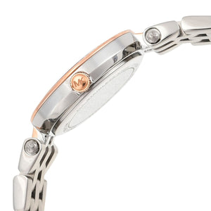 Michael Kors MK3298 Petite Darci Women’s Two-Tone Silver Rose Gold Crystal Watch - Luxury Hub Store