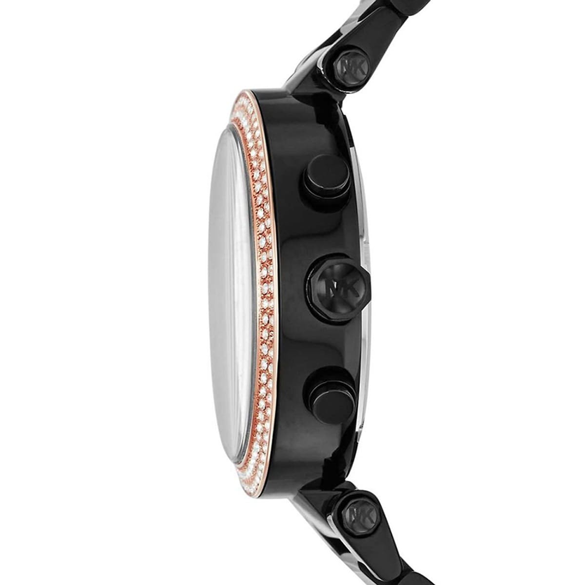 Michael Kors MK5885 Parker Women’s Black Dial Black Chronograph Watch - Luxury Hub Store