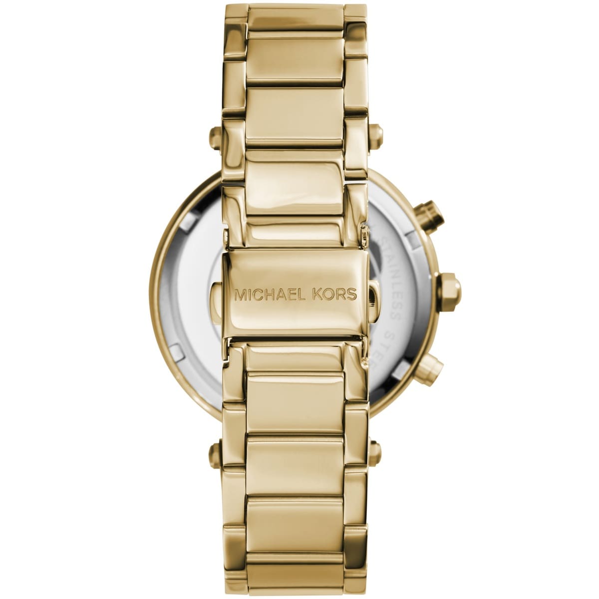 Michael Kors MK5354 Parker Women’s Gold Dial Gold-Tone Chronograph Watch - Luxury Hub Store