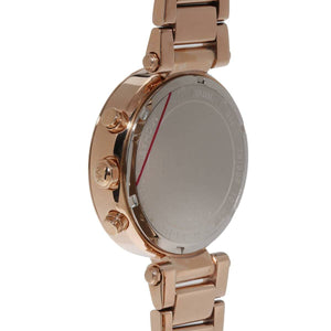 Michael Kors MK5491 Parker Women’s Mother of Pearl Dial Rose Gold Stainless Steel Chronograph Watch - Luxury Hub Store