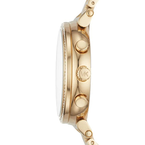 Michael Kors MK6559 Sofie Women’s Gold Dial Gold Chronograph Watch - Luxury Hub Store
