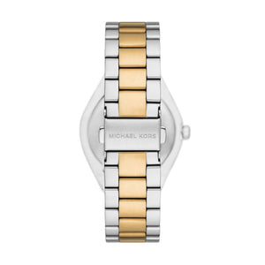 Michael Kors MK7464 Women’s White Dial Two-Tone Stainless Steel Lennox Watch - Luxury Hub Store
