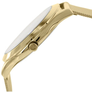 Michael Kors MK3282 Women’s Gold Dial Gold Mesh Stainless Steel Watch - Luxury Hub Store