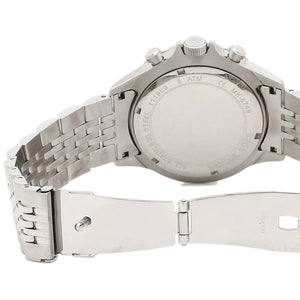 Michael Kors MK8749 Men’s Black Dial Silver Stainless Steel Bayville Chronograph Watch - Luxury Hub Store