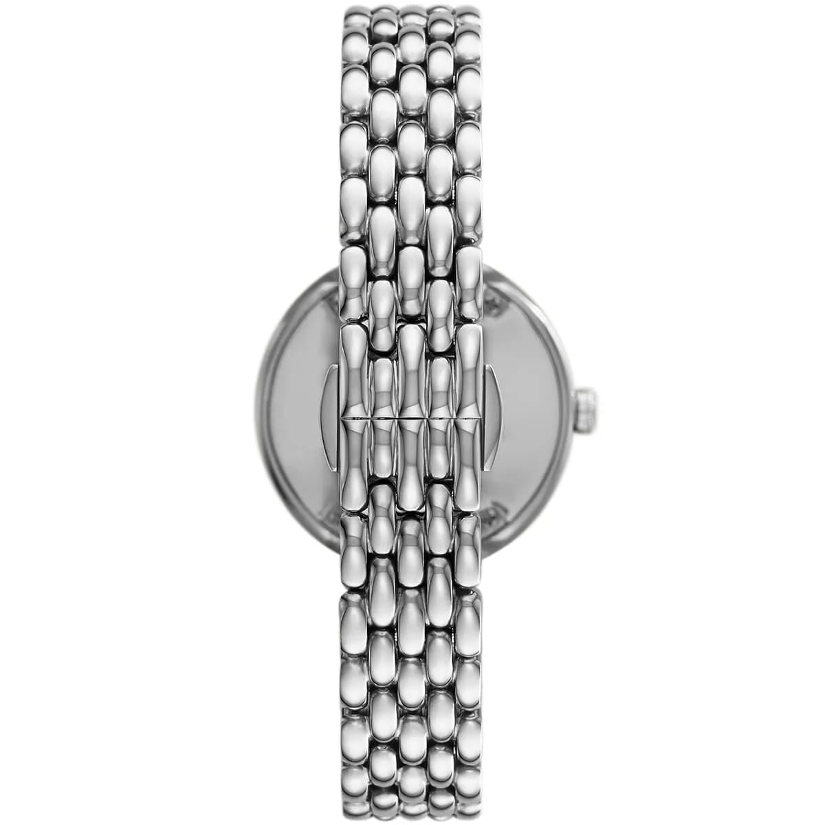 Emporio Armani AR11354 Women’s Mother of Pearl Dial Stainless Steel Rosa Watch - Luxury Hub Store
