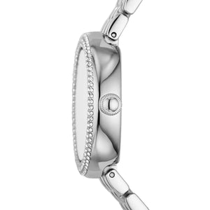 Emporio Armani AR11354 Women’s Mother of Pearl Dial Stainless Steel Rosa Watch - Luxury Hub Store