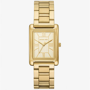 Michael Kors MK4904 Women’s Gold Dial Gold Stainless Steel Watch - Luxury Hub Store