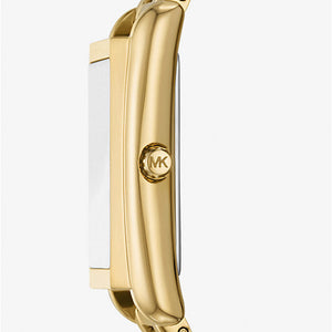 Michael Kors MK4904 Women’s Gold Dial Gold Stainless Steel Watch - Luxury Hub Store