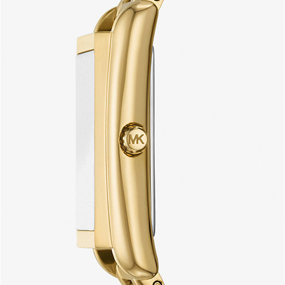 Michael Kors MK4904 Women’s Gold Dial Gold Stainless Steel Watch - Luxury Hub Store