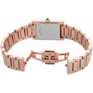 Rose gold butterfly clasp with Emporio Armani logo for AR11641 watch