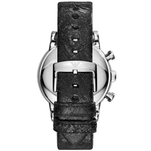 Stainless steel case back of Emporio Armani AR1810 with model number