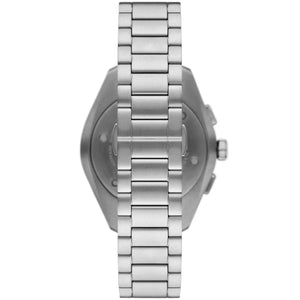 Back case of Emporio Armani AR11480 with engraved eagle logo and serial number