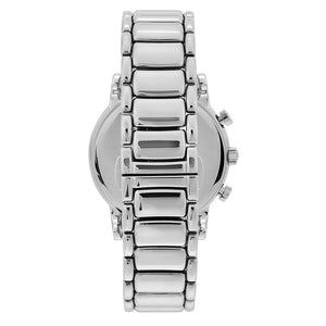 Back case of Emporio Armani AR11134 with engraved eagle logo and serial number