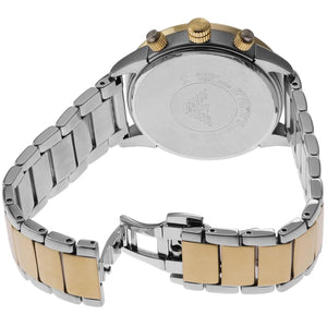 Silver stainless steel butterfly clasp with Emporio Armani logo for AR11521 watch