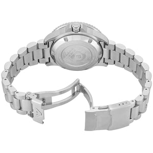 Stainless steel folding safety clasp with Armani logo for AR60083 automatic diver watch