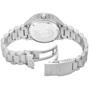 Stainless steel folding safety clasp with eagle logo for the AR60090 automatic diver watch